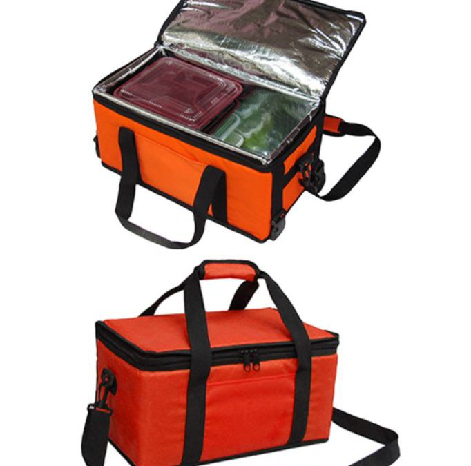 Insulated Multi-function Pizza Bags Food Delivery Motorcycle and Bicycle Insulated Heated Pizza Delivery Bag