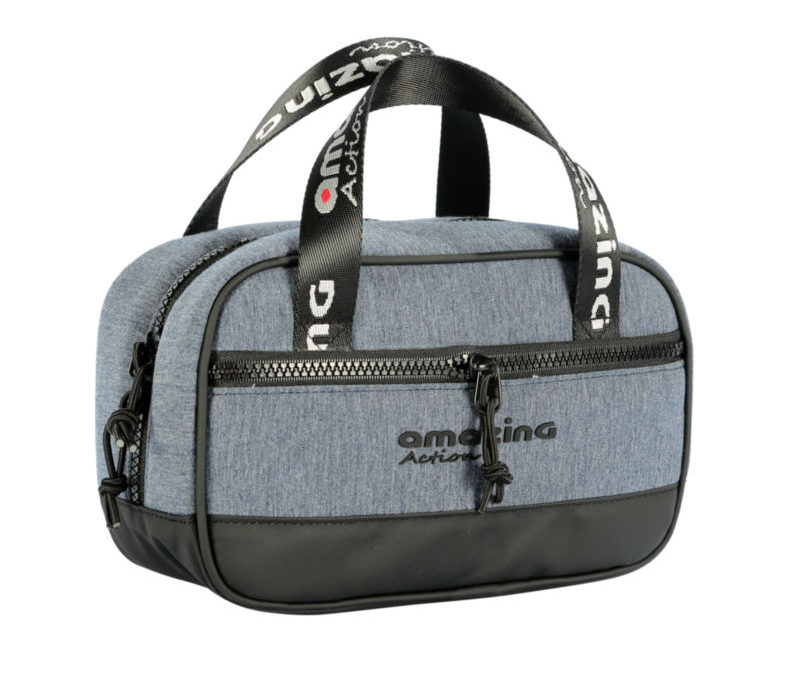 Hot Sell Fashion Custom VACUUM COTTON Women Cosmetic Bag Men Hanging Travel Toilet Bag